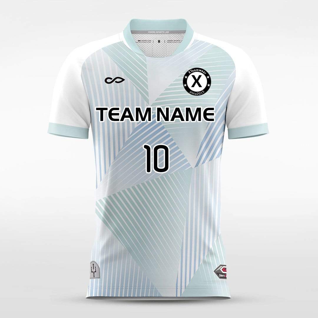White Men Soccer Jersey