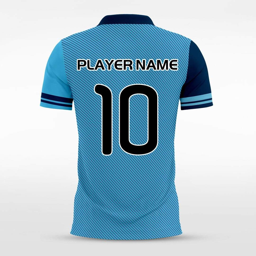 Blue Custom Soccer Uniform