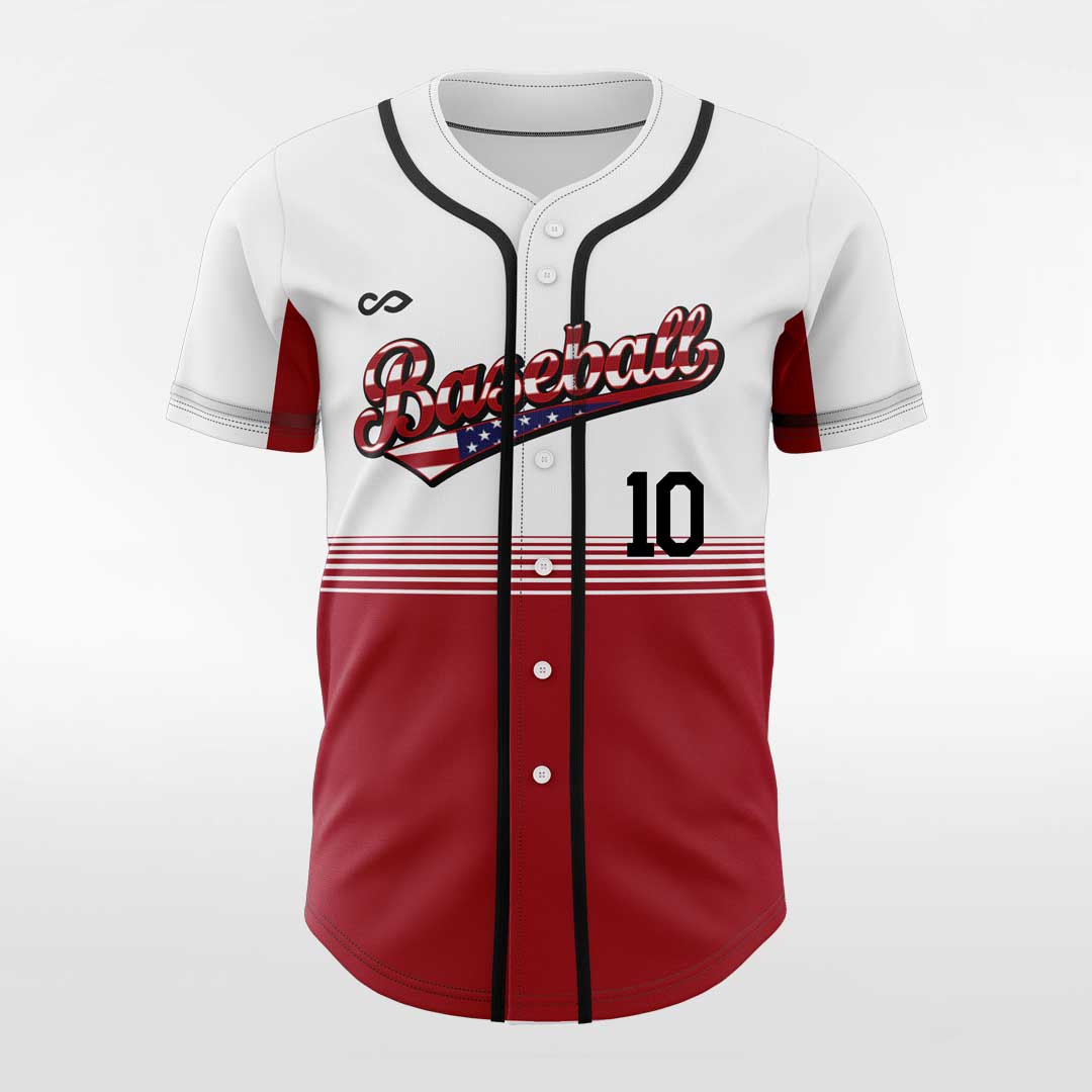 Custom baseball jersey