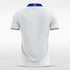 White Custom Soccer Uniform