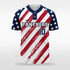 Patriot II Button Baseball Jersey
