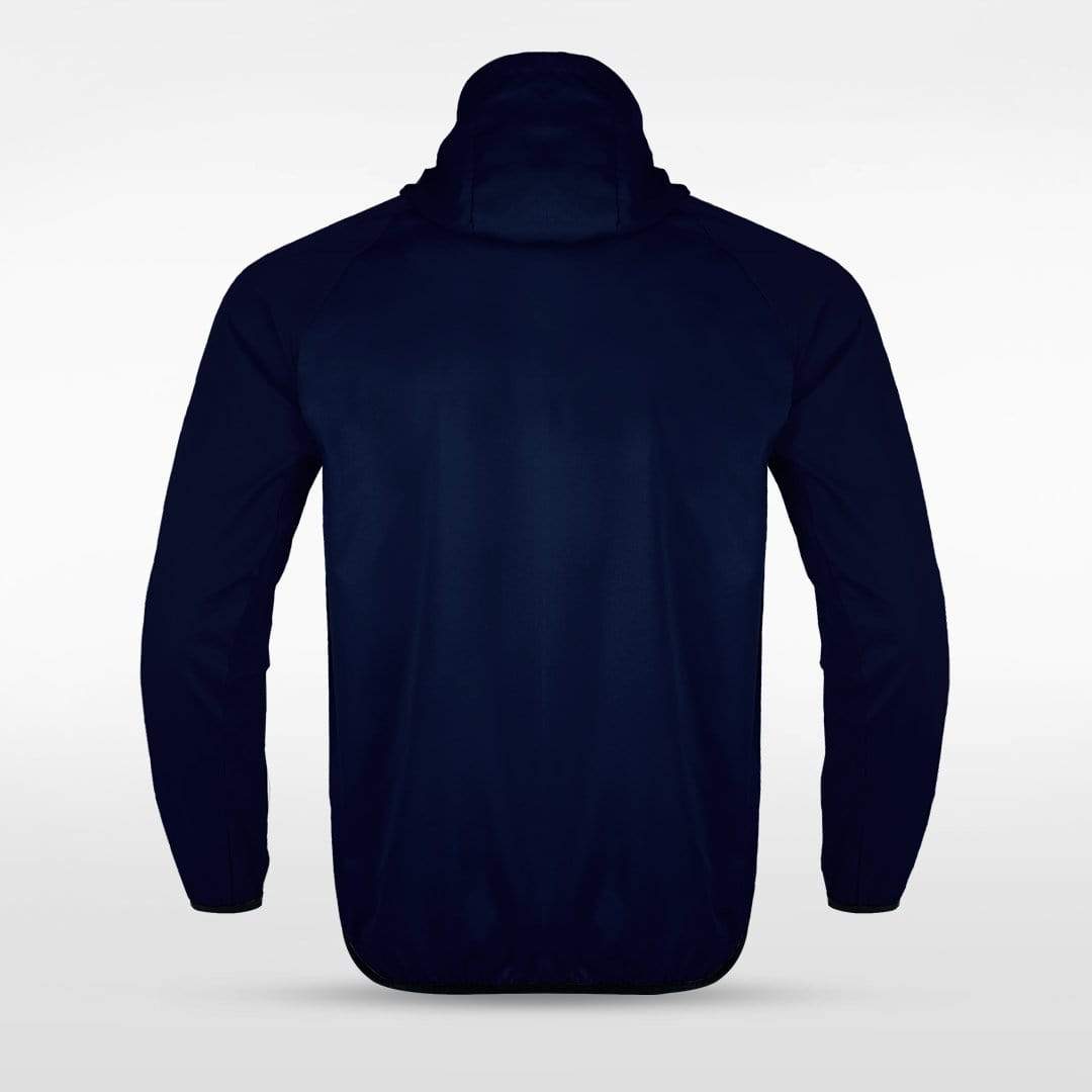 Navy Light Speed Sublimated Full-Zip Jacket