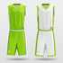 Fluorescent&White Sublimated Basketball Set
