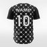 Walk Of Fame Sublimated Button Down Baseball Jersey