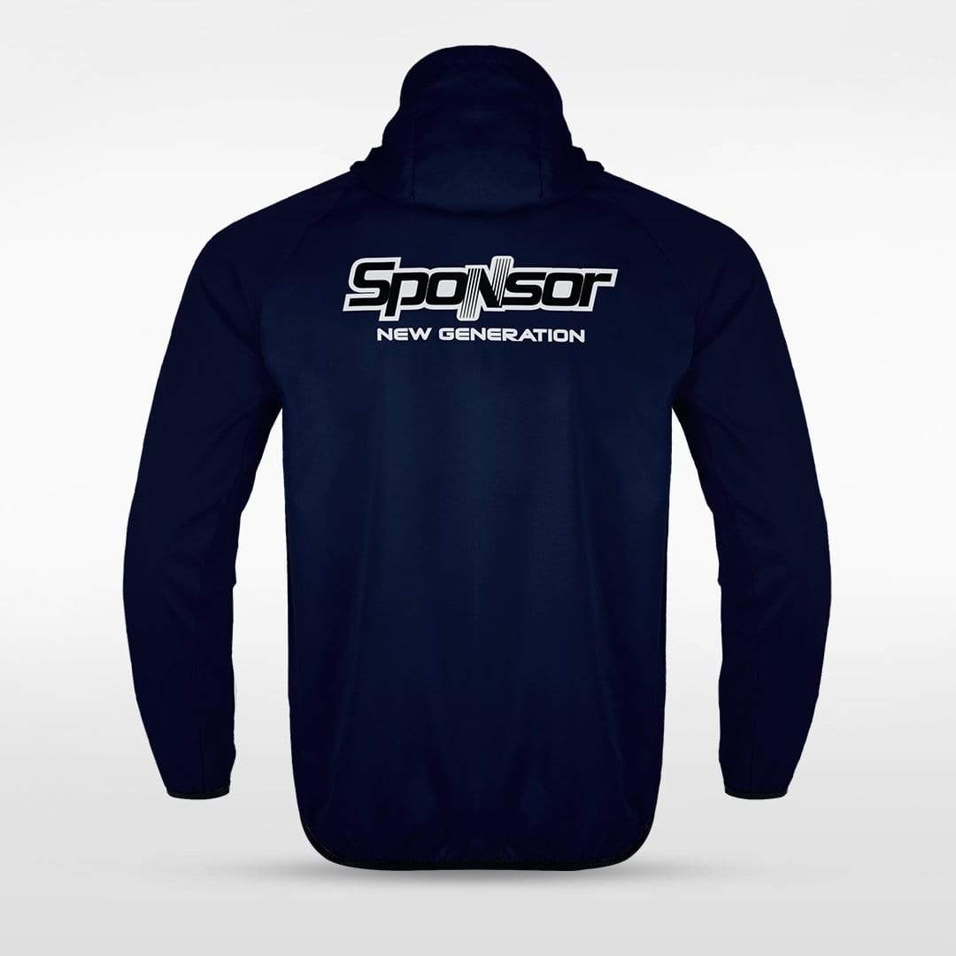 Navy Light Speed Full-Zip Jacket Design