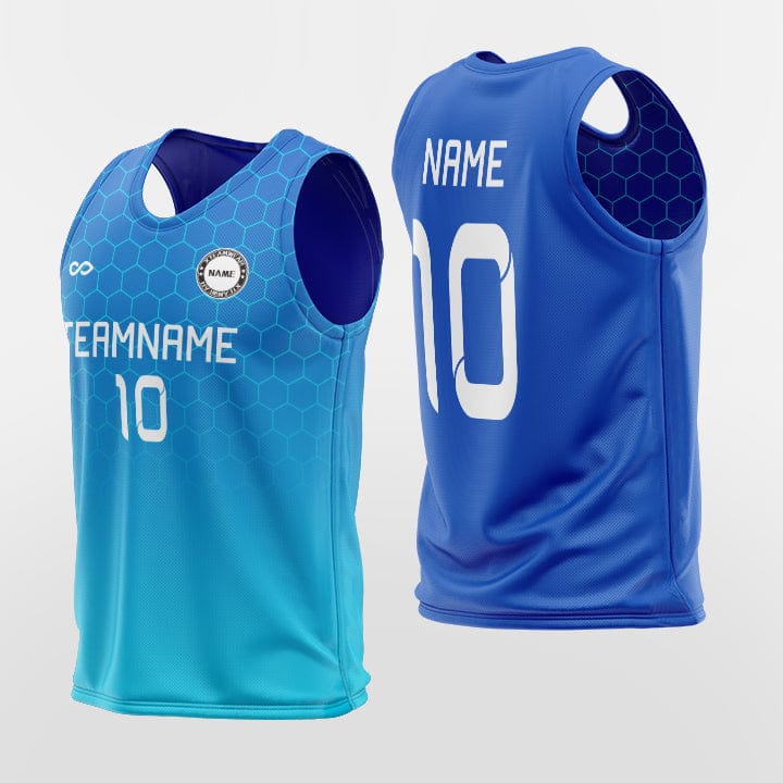 Gradient Blue - Custom Reversible Training Bibs Sublimated – CIKERS ...