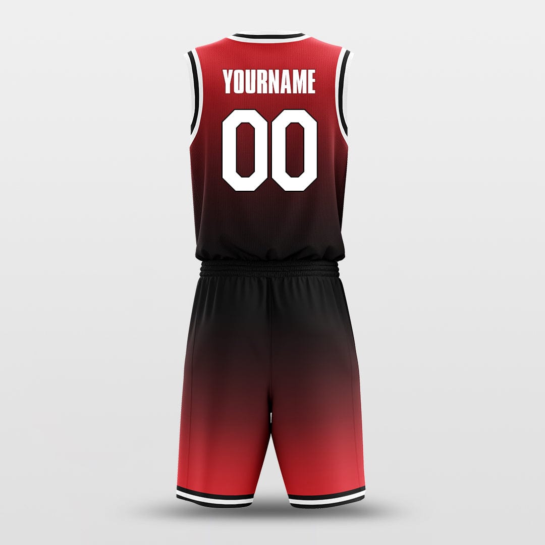 gradual flame basketball jersey