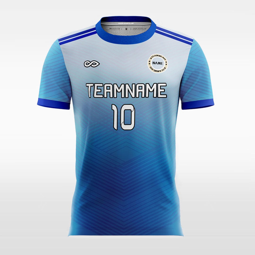 blue soccer jerseys for women