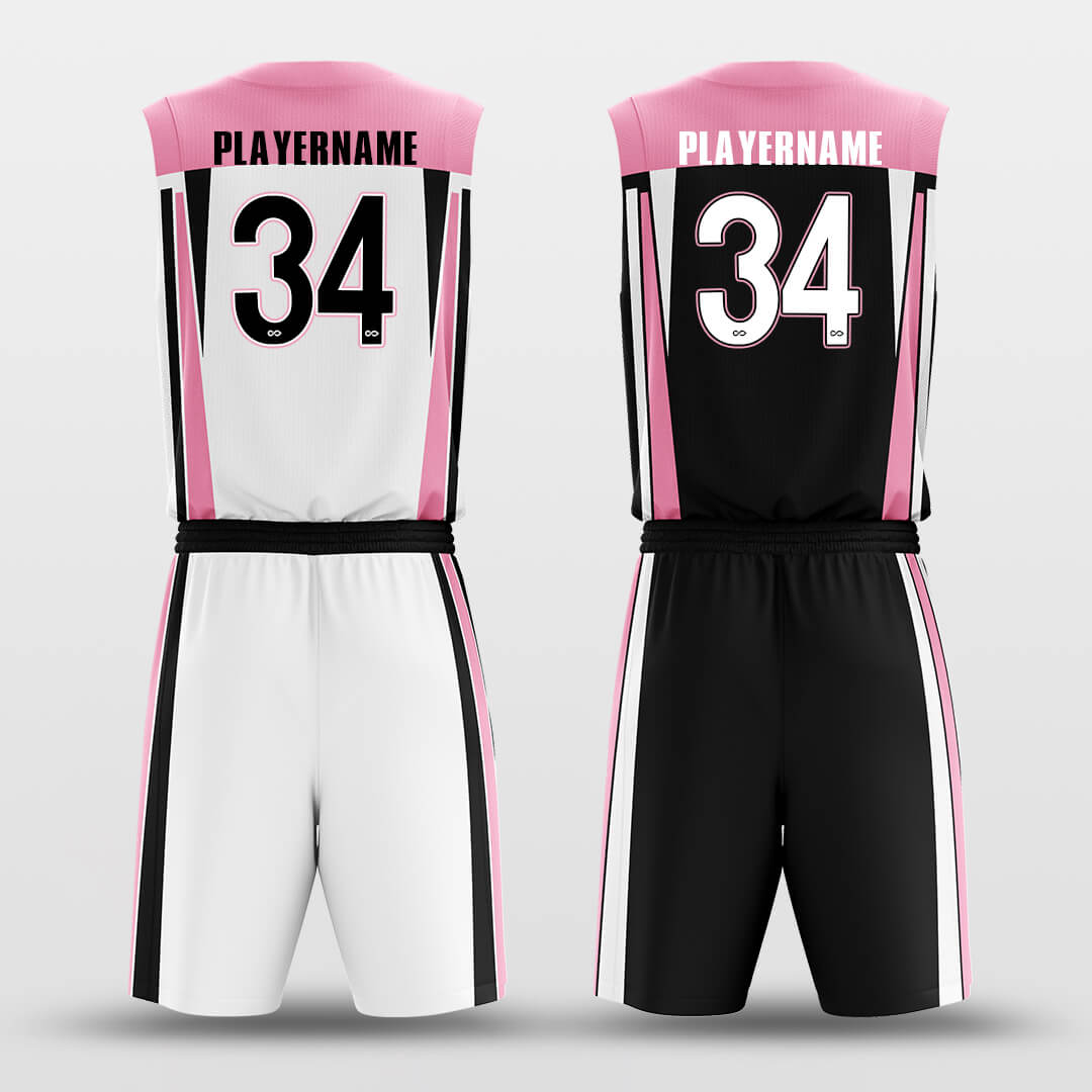 Custom Reversible Basketball Jersey Set