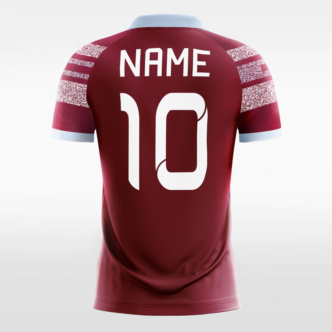 Stripe Trim Soccer Jersey