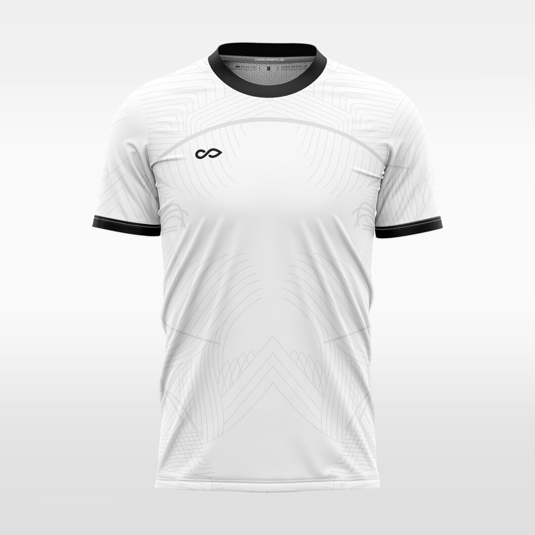 white short sleeve jersey
