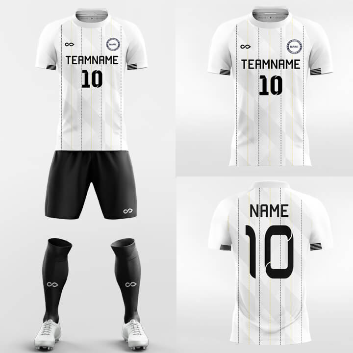 white soccer jersey