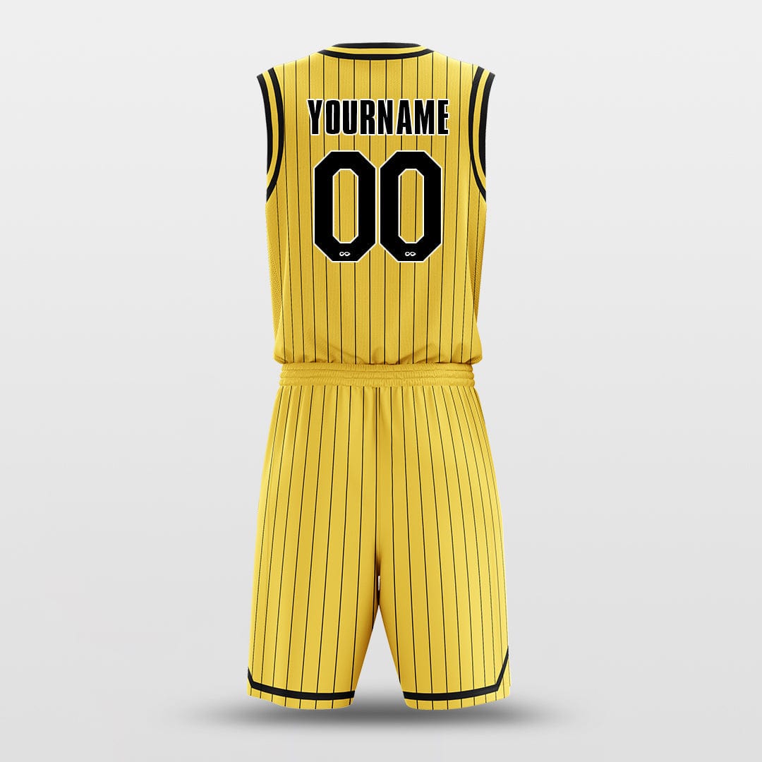 yellow basketball jerseys design